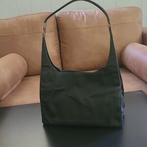 Gucci Canvas Black Shoulder Bag